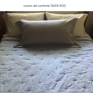 CUSTOM Dot Comforters